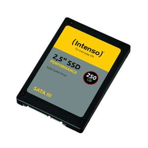 [Amazon] Intenso Internal 2.5 Inch SATA III High Performance SSD, 250 GB, 550 MB/s, Black