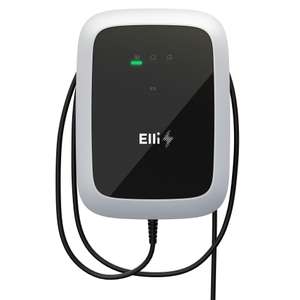 Elli Charger Pro 11 kW Wallbox mit Kabel 7,5m, MID Zähler, WLAN und LTE