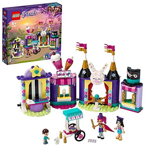 LEGO 41687 Friends Magische Jahrmarktbuden, Freizeitpark mit Zaubertricks für Kinder (Prime & Kaufland)