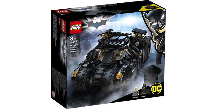 2x LEGO Super Heroes 76239 LEGO DC Batman – Batmobile Tumbler: Duell mit Scarecrow