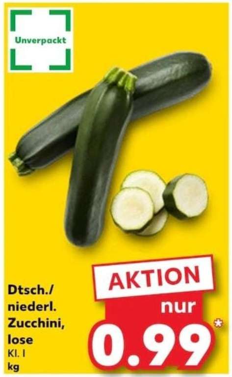 [Kaufland Bundesweit] Zucchini 1KG lose für 0.99€ oder Rispentomaten auch für 0.99€