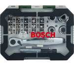 Bosch 26tlg. Schrauberbit und Ratschen-Set (PH-, PZ-, Hex-, T-, S-Bit, Zubehör Bohrschrauber und Schraubendreher) PRIME