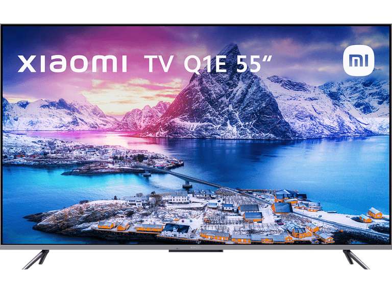 XIAOMI TV Q1E 55 QLED TV, 55 Zoll / 138,8 cm, QLED 4K, SMART TV, Android TV 10 (bei Abholung 499,--€)