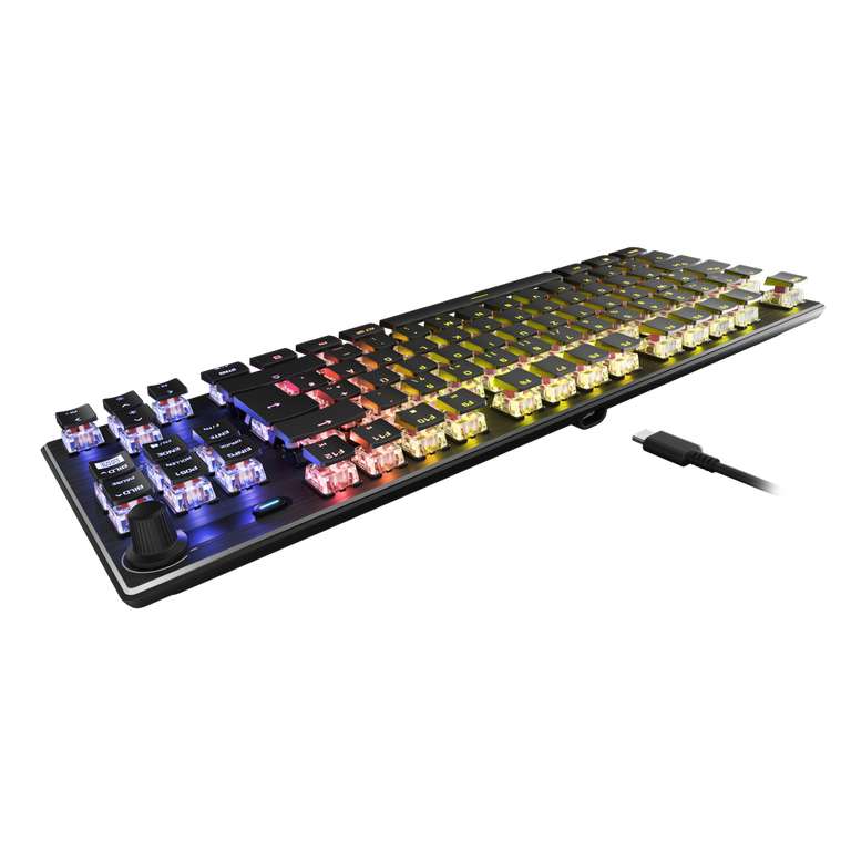Roccat Vulcan TKL AIMO mechanische RGB Gaming Tastatur lineare Tasten *ebay*