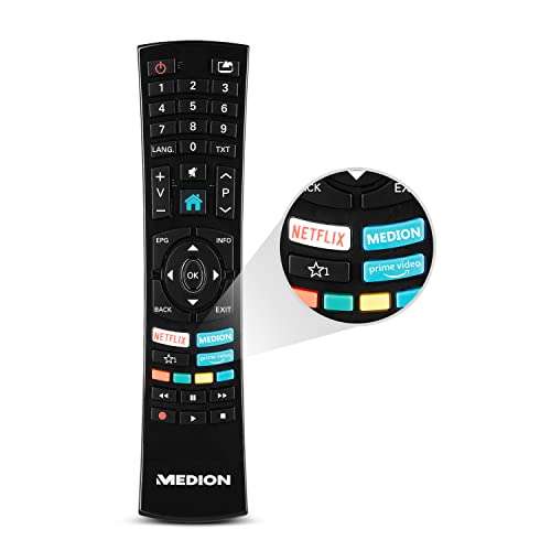 (Prime) MEDION X15571 (MD 30068) 138,8 cm 55 Zoll QLED Fernseher TV