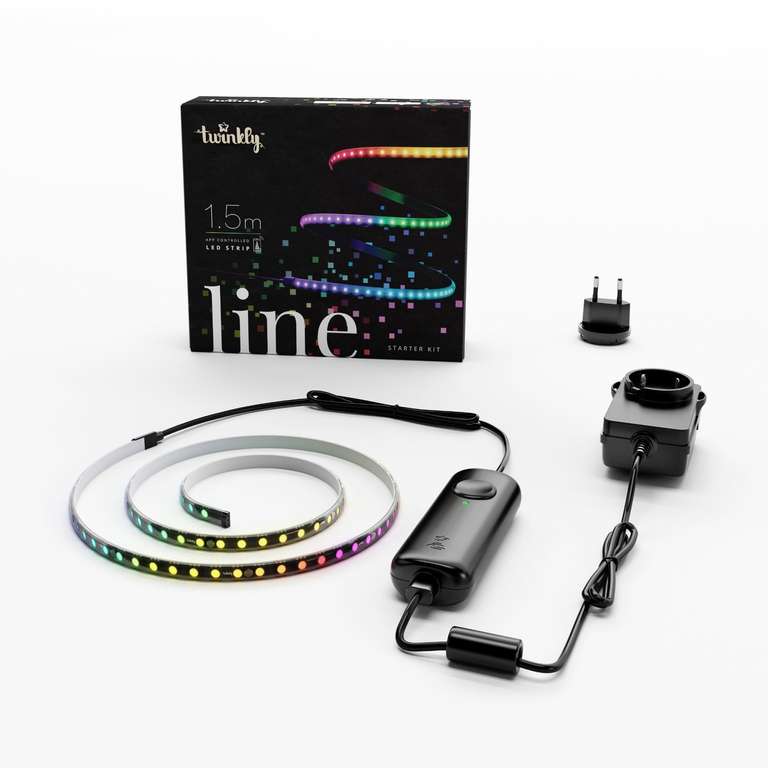 twinkly Line Light Strip RGB 2. Generation WiFi Bluetooth Starter-Kit 1,5m für 27,89€ (Proshop)
