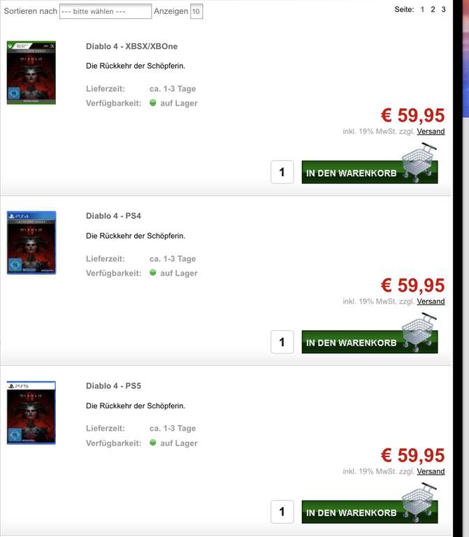 Diablo 4 PS5 PS4 XBox USK / Netgames plus Versand
