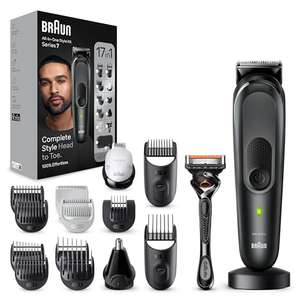 [Amazon] Braun All-In-One Bartpflege Bodygroomer Set, 6-in-1 Barttrimmer, Trimmer/Haarschneider Herren, MGK7491
