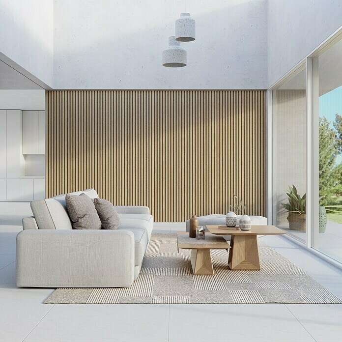 [Bauhaus] b!design Wandpaneel Wall Prime Akustikline 2500x600x11 für 49,90€ bei Abholung oder + 39,90€ Versand