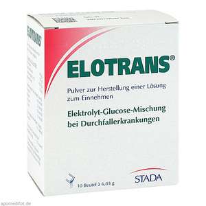 Elotrans 4 x 10er Pakete für 19,44 Euro inkl. Versand bei DocMorris über (!) Medizinfuchs - IDEAL für KARNEVAL - Ohne Newsletter Tricks