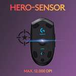 (prime Day) Logitech G305 LIGHTSPEED kabellose Gaming-Maus mit HERO 12K DPI Sensor, 6 programmierbare Tasten, 250 Stunden Akkulaufzeit