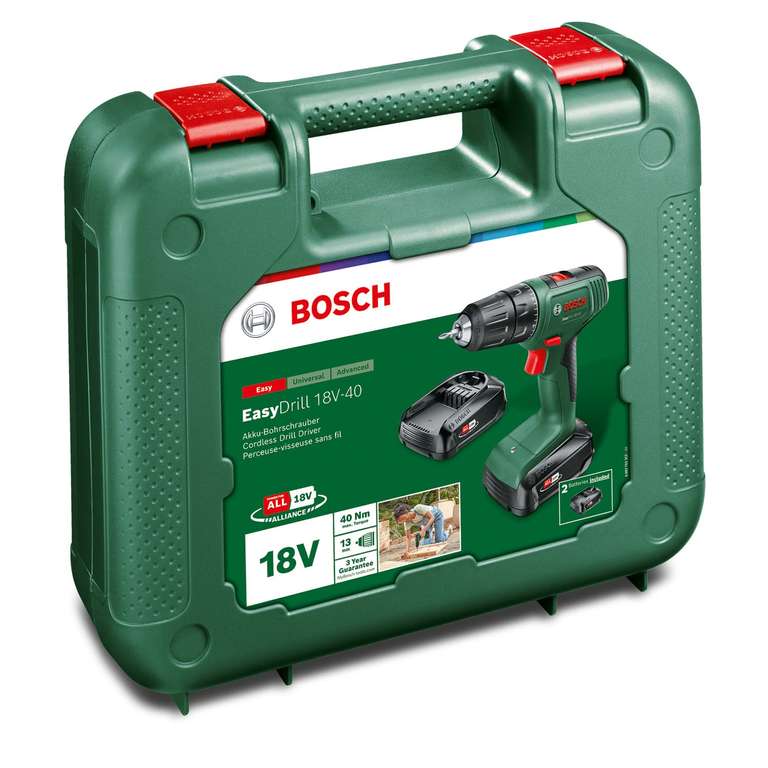 Bosch EasyDrill 18V-40 mit 2(+1) Akkus [Prime]