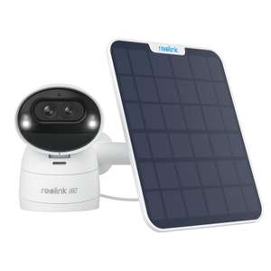 [Prime] Reolink Argus Track + Solar; 4K Dual-Objektiv WLAN Solar Akkukamera mit Auto Tracking & Zoom