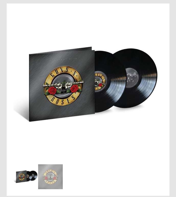 Vinyl Guns N' Roses Greatest Hits (2LP) 180g 24,99 + 5,95 Versand Preisvergleich Amazon 39,95