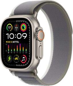 Apple Watch Ultra 2 Titan Trail Loop Grün/Grau M/L (Eff. 738€ - 6% Cashback + 20€ Cashback Bonus bei Topcashback)