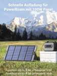 UGREEN PowerRoam GS600 (600W, 680Wh, LiFePO4) Set Powerstation & Solar Panel (100W)
