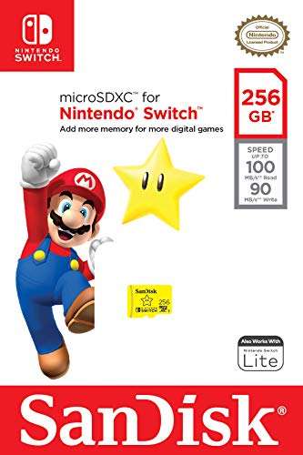 SanDisk microSDXC UHS-I Speicherkarte für Nintendo Switch 256 GB
