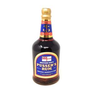 Pusser's British Navy Blue Label Golden Rum 1x 0,7 l Alkohol 40% vol.