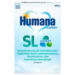 Humana SL Expert, 600g, von Geburt an, Spezialnahrung bei Kuhmilchunverträglichkeit, Laktoseintoleranz, Galaktosämie (Prime)