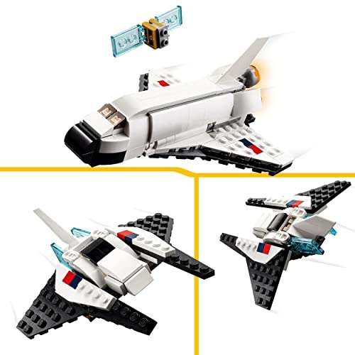LEGO 31134 Creator 3in1 Spaceshuttle für 6,85€ (Prime)