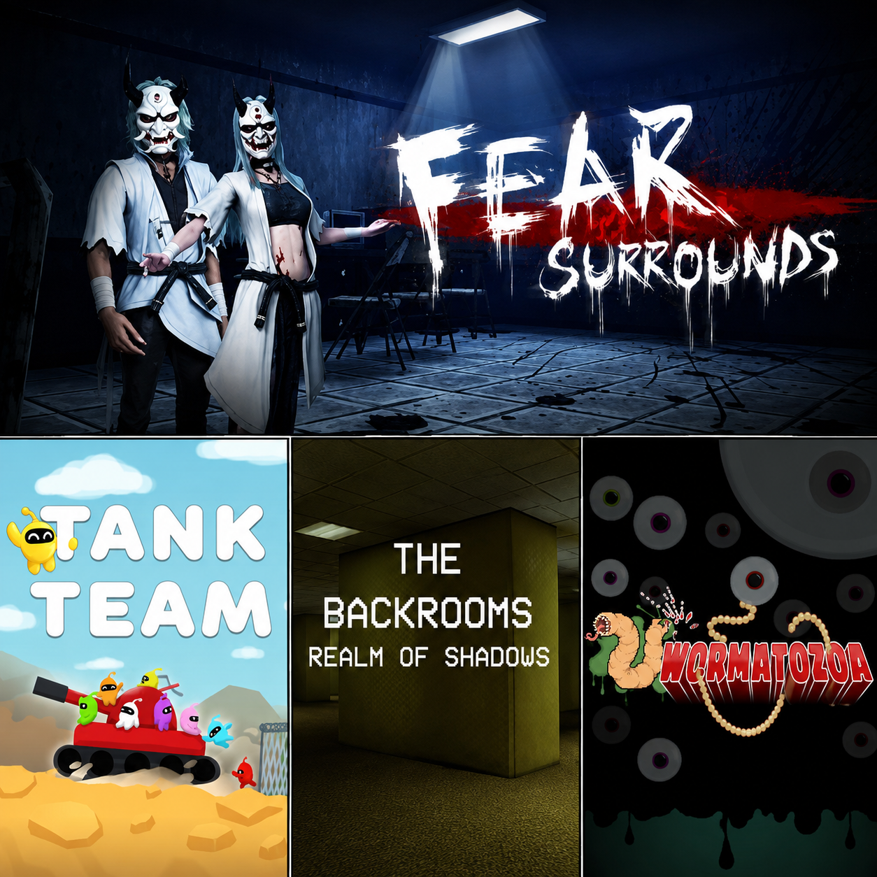 [Steam] Fear Surrounds (~11k Rezensionen sehr positiv) ehemals kostenpflichtig - jetzt kostenlos geworden + 3 weitere Bonusspiele gratis