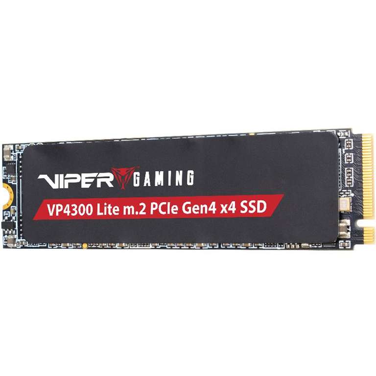 [Mindfactory] 1TB Patriot Viper VP4300 Lite SSD M.2 2280 PCIe 4.0 x4 3D-NAND TLC TBW 800TB | PS5-kompatibel über mindstar versandkostenfrei