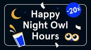 MOIA - Happy Night Owl Hours mit 20%