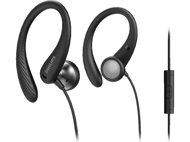 (Mediamarkt) 2X PHILIPS A1105BK/00, In-ear Kopfhörer Schwarz oder Weiß mit Mikrofon.