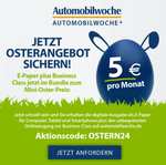 Automobilwoche E- Paper 12 Monate - 5€/Monat statt 15€/Monat