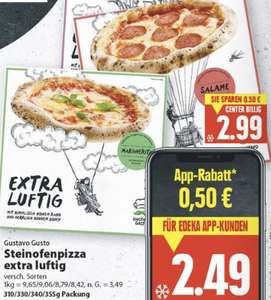 Gustavo Gusto extra luftig Pizza Edeka Minden-Hannover 2,99€ (2,49€ mit App)