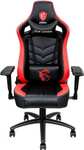 [OTTO] MSI MAG CH110 Gaming Stuhl (Belastung max. 150 Kg, 4D Armlehnen, PVC Leder, schwarz/rot, Nackenkissen, Lendenstütze) (up)