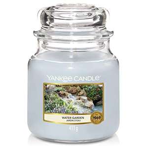 Sammeldeal Yankee Candle Duftkerze im Glas zB (mittelgroß) | Water Garden bis 75h (Prime)