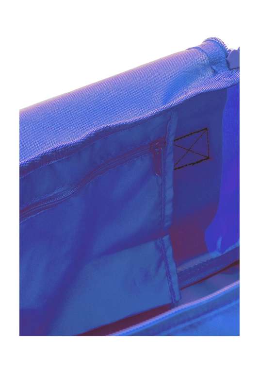 Adidas Fußballtasche bei Galeria für 20,94€ inkl. Versand | Bodenfach | Schuhfach mit Reißverschluss | Blau / Weiß