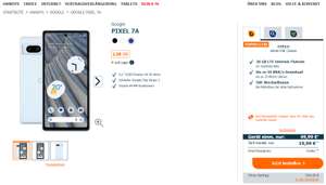 Google Pixel 7a mit Vodafone All-Net-Flat 30GB für 49,99€ + 19,99€/Monat + Versand= 484,74€ bei Rufnummermitnahme (Bonus 50€)