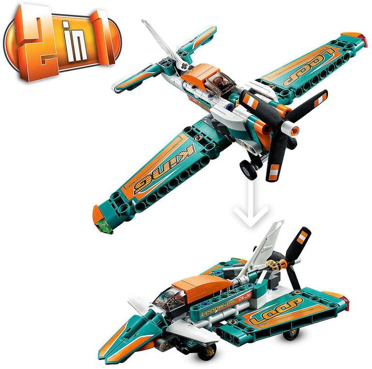 LEGO 42117 Technic Rennflugzeug, Konstruktionsspielzeug
