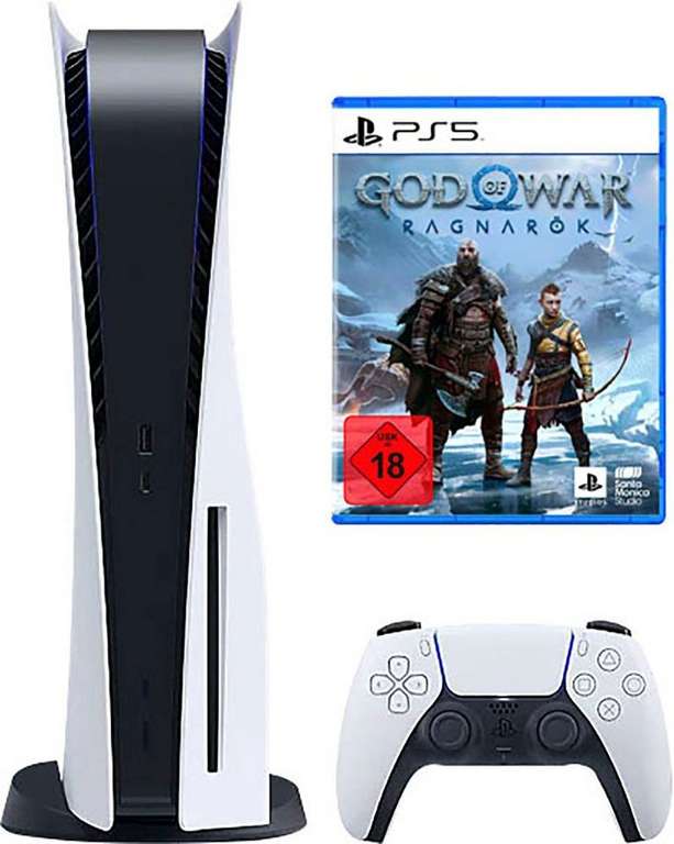 PlayStation 5 inkl. God of War: Ragnarök (Disk)