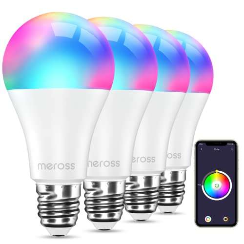 Viererpack Smarte LED-Birnen mit Alexa für 26,99 Euro (Amazon Prime)