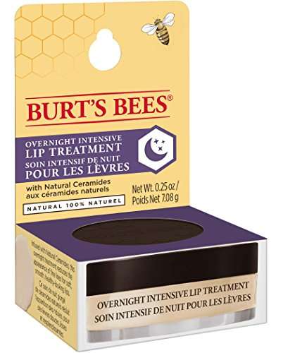 (Prime Spar-Abo) Burt's Bees 100 Prozent Natürliche intensive Lippenpflege, für die Nacht, 7,08 g