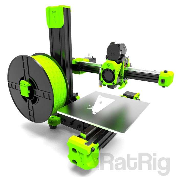Rat Rig (V-Minion) - 3D-Drucker - Black Friday Sale, z.B. Rat Rig V-Minion - Mechanical Kit für 191,35€ inkl. Versand