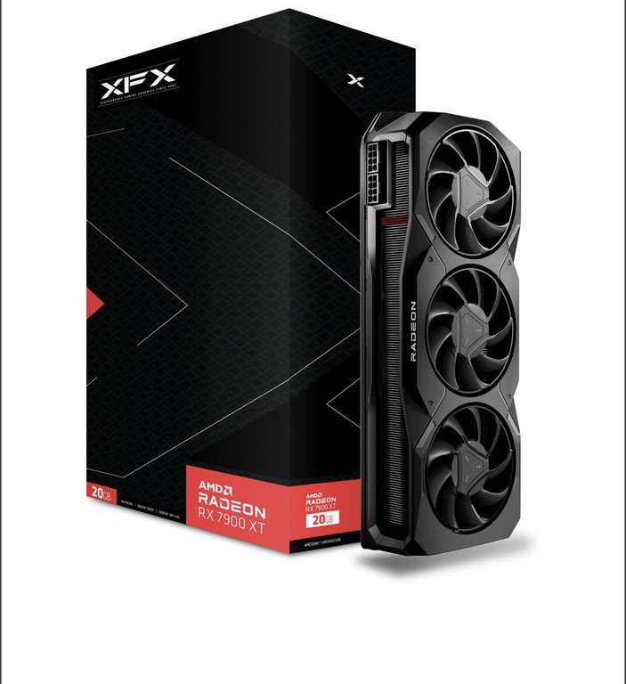 20GB XFX Radeon RX 7900 XT AMD Edition Aktiv PCIe 4.0 x16