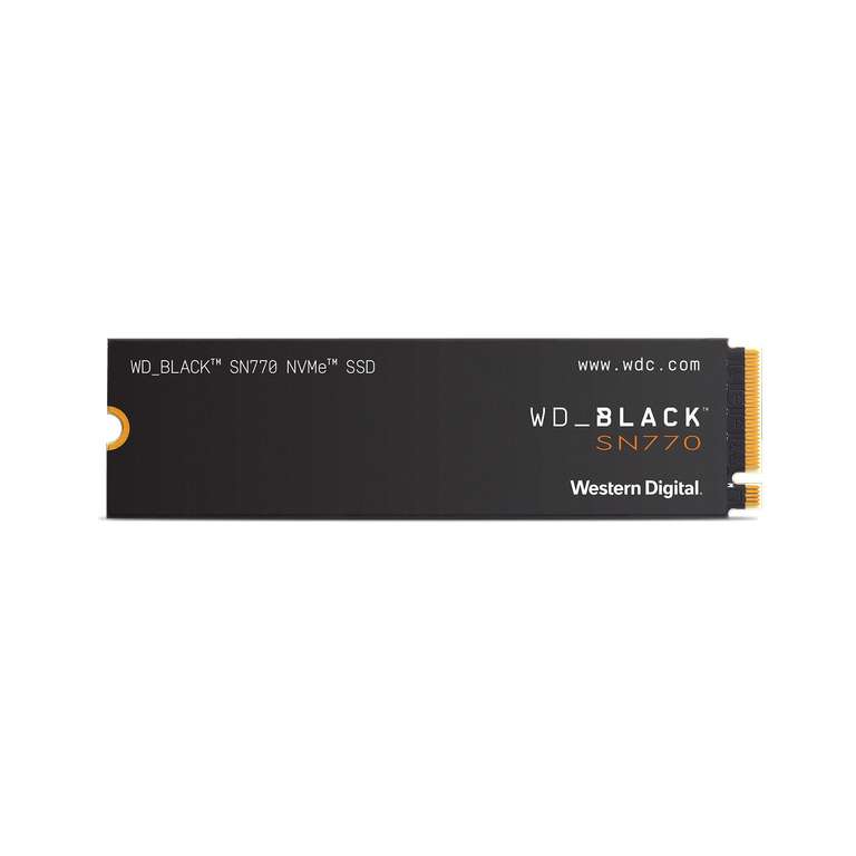 WD_BLACK SN770 NVMe SSD 2 TB M.2 2280 PCIe 4.0 für 113,59 EUR mit CB (Corporate Benefits) Rabatt Code 20% sonst EUR 141,99