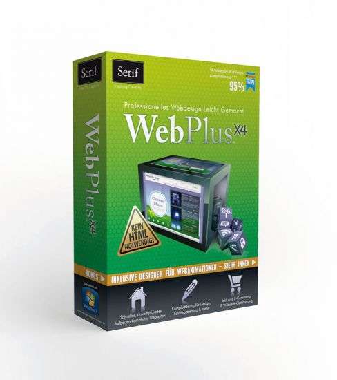 Serif WebPlus X4 Website Maker Box