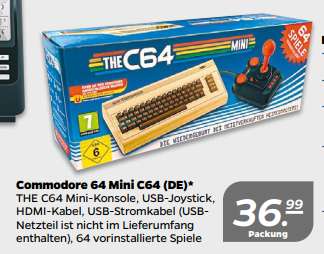 [Netto mit Hund] Commodore C64 Mini - Retro Spiele