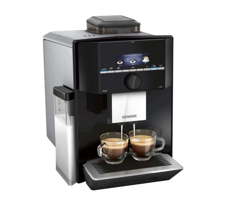 [FÜR UNS SHOP/ CB] SIEMENS Kaffeevollautomat EQ.9 s100 Schwarz TI921509DE