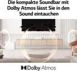 LG DQP5W 3.1.2 Design-Soundbar "Eclair" | 320 Watt | drahtloser Subwoofer | Dolby Atmos, HDMI, Bluetooth | grau / weiß [Otto Lieferflat]