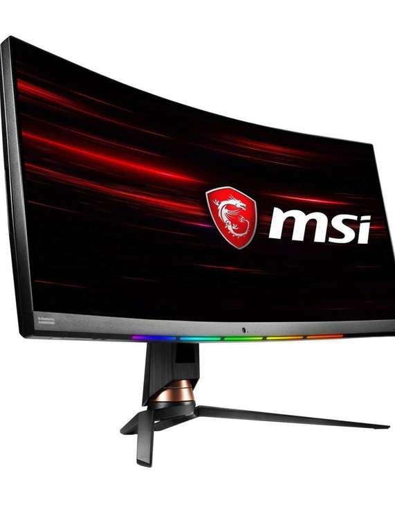 MSI Optix MPG341CQR, Gaming-Monitor (86.36 cm(34 Zoll), schwarz, 144 Hz, AMD FreeSync, UWQHD, Curved, 144Hz Panel)