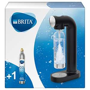 BRITA Wassersprudler sodaONE schwarz oder weiß inkl. CO2-Zylinder und PET-Flasche 24,99€, PET-Flaschen 2er Set 9,99€, Netto Marken Discount