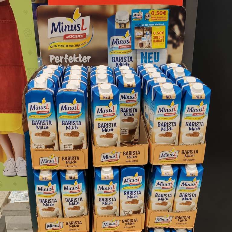 [KAUFLAND] Minus L Barista Milch 1 Liter für 0,89€ (Aktion + Coupon)