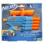 [Prime] Nerf Elite 2.0 Prospect QS-4 4-Dart Blaster, fest angebrachtes Zielfernrohr