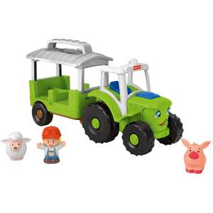 [Amazon Prime] Fisher-Price GTM07 - Little People Traktor zum Schieben, musikalischer Traktor für Kleinkinder und Vorschulkinder, ab 1 Jahr